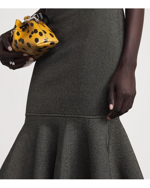 Jacquemus Natural Knitted Pina Midi Dress