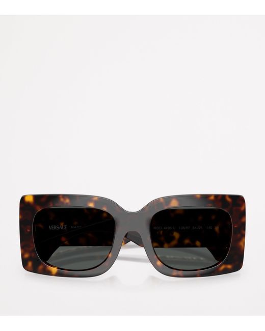 Versace Gray Square Sunglasses