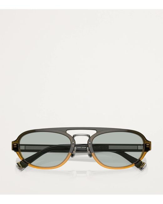Brunello Cucinelli Green Acetate Bc4008S Sunglasses