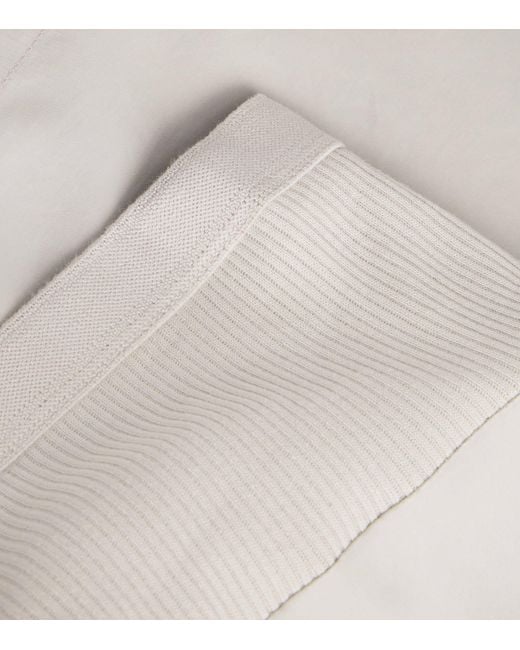 Rick Owens White Bias-Cut Maxi Skirt