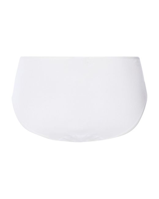 Hanro White Pima Cotton Belen Maxi Briefs