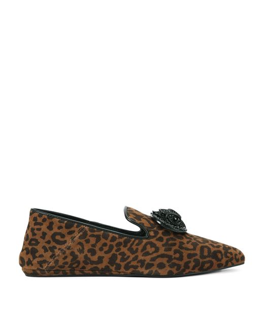 Kurt Geiger Brown Suede Chelsea Point Loafers
