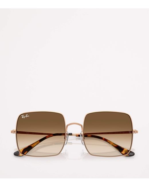 Ray-Ban Brown Rb1971 Square 1971 Classic Sunglasses for men