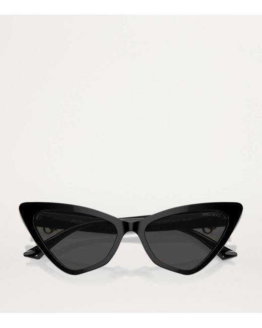 Jimmy Choo Black Acetate Jc5008 Sunglasses