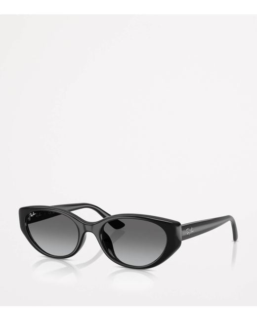 Ray-Ban Black Rb4457D Bio-Based Sunglasses