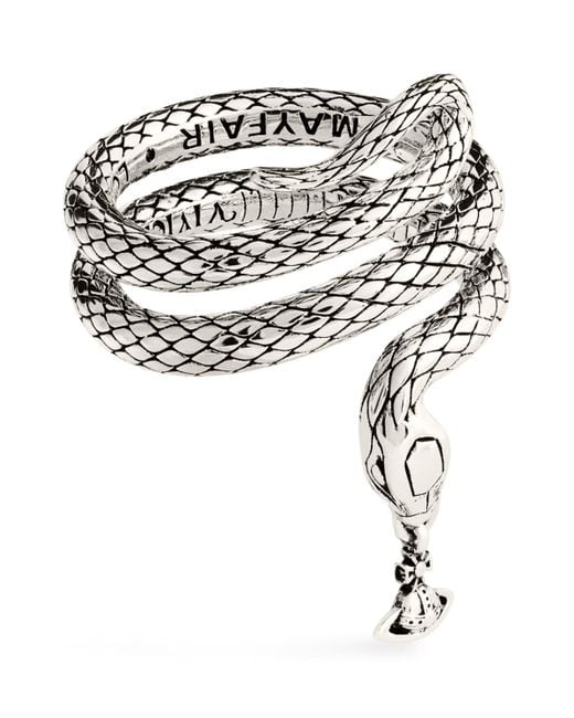 【Vivienne Westwood】Albane リング ◇Vivienne Westwood◇ALBANE 蛇 リング (Vivienne Westwood