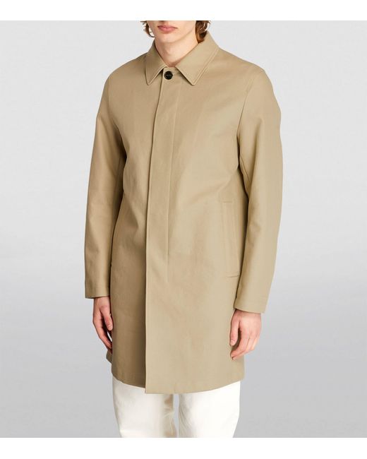 Theory Natural Cotton Overcoat for men