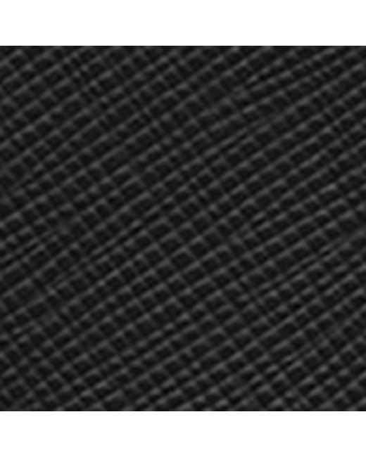 Prada Black Saffiano Leather Passport Holder