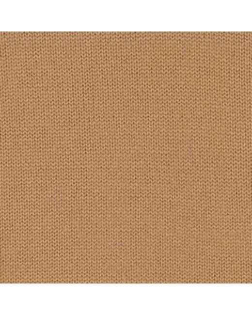 Burberry Natural Cashmere-Blend Embroidered-Ekd Sweater