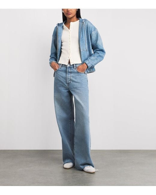 Citizens of Humanity White Ribbed Kari Cardigan