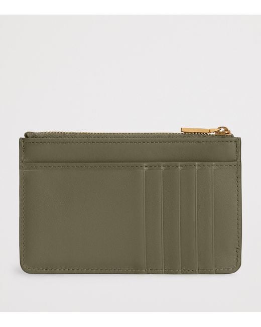 Dolce & Gabbana Green Plongé Calfskin Card Holder
