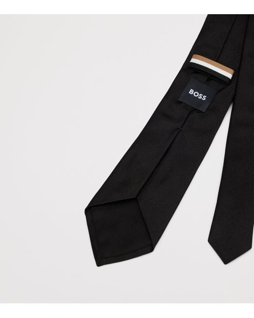 Boss Black Silk Tie for men