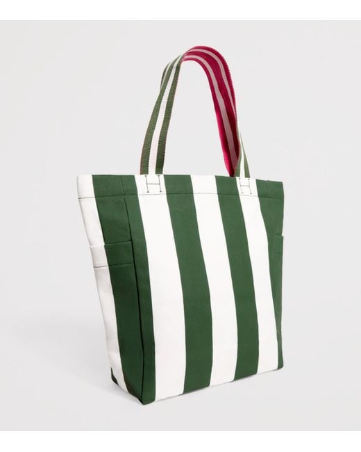 Harrods Green Embellished Lobster Tote Bag