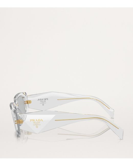 Prada Gray Acetate Pr 17Ws Sunglasses