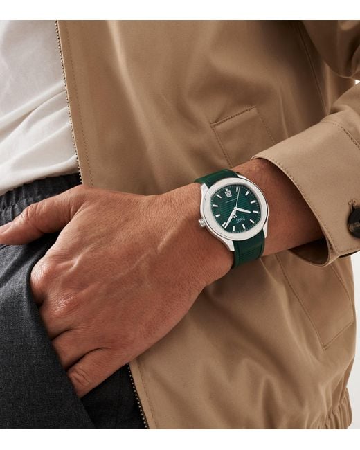 Piaget Green Stainless Steel Polo Field Watch for men