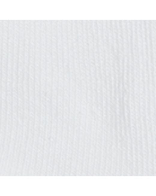 Boss White Plush Iconic Trainer Socks (pack Of 2) for men