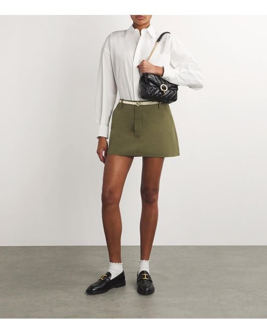 Maje Natural Leather Clover Belt