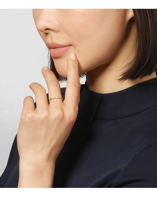 Chaumet Metallic And Diamond Bee De Ring