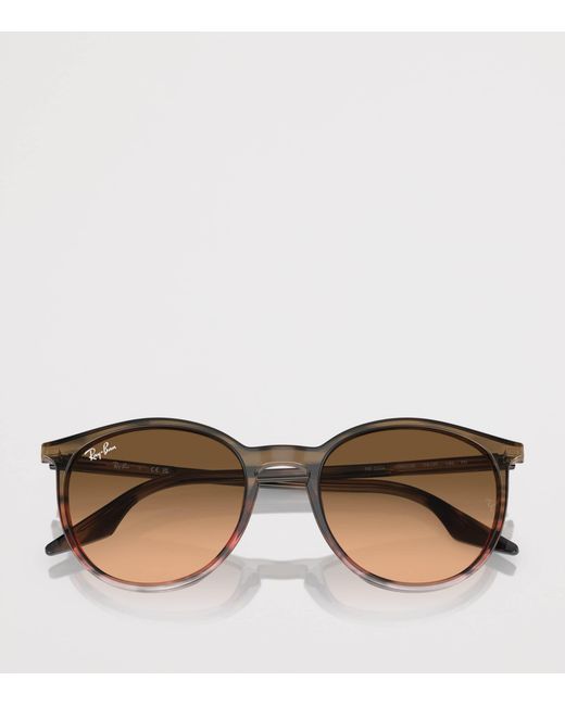 Ray-Ban Brown Phantos Round Sunglasses