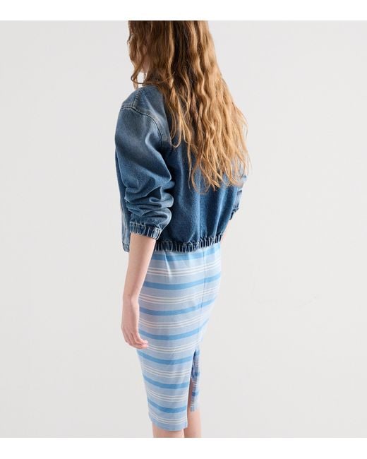 Prada Blue Denim Jacket