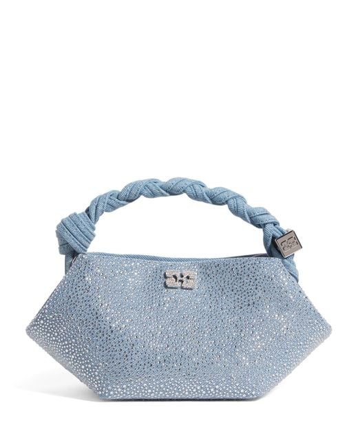GANNI Mini Bou Leo トップハンドルバッグ Ganni Mini Bou Ganni Top Handle Bag | Saks Fifth Avenue