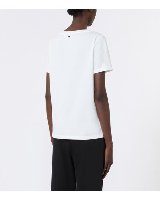 Weekend by Maxmara White Cotton T-Shirt