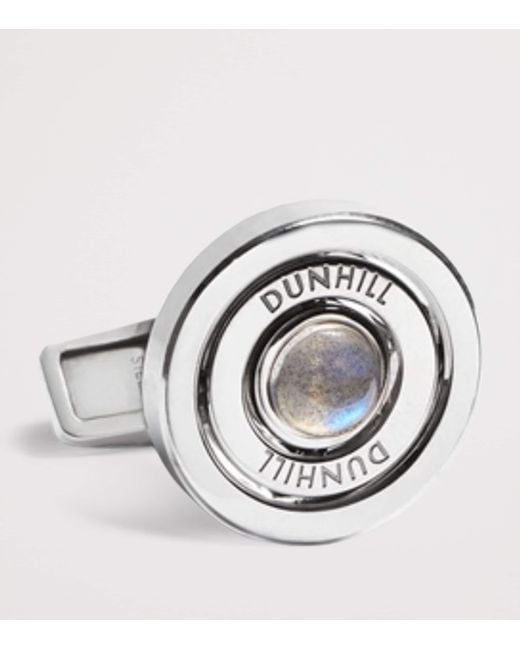Dunhill Metallic Labradorite Gyro Cufflinks for men