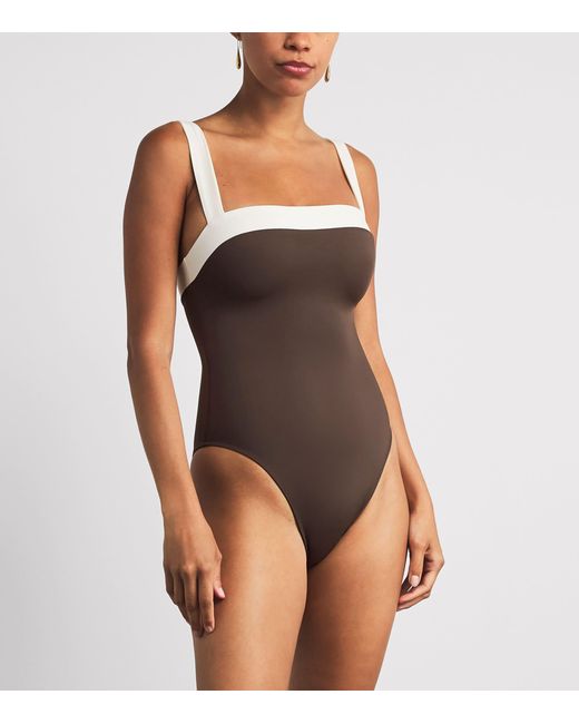 Away That Day Brown Grenada Swimsuit