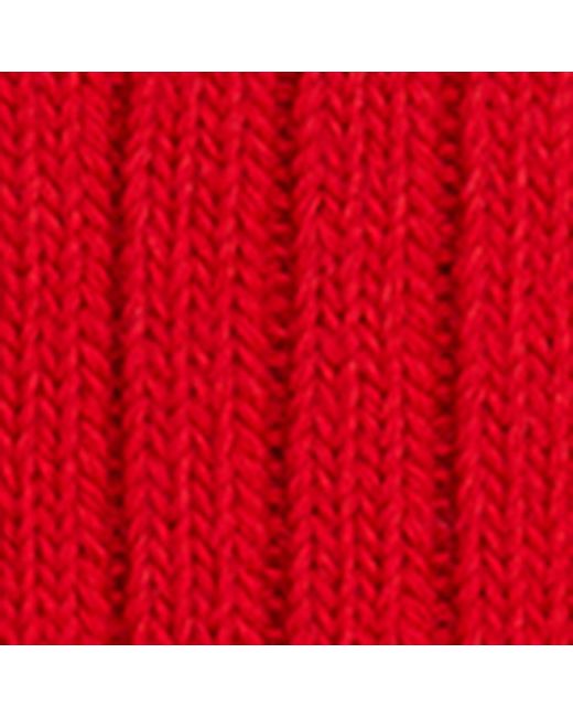 Polo Ralph Lauren Red Cotton-blend Classic Crew Socks for men