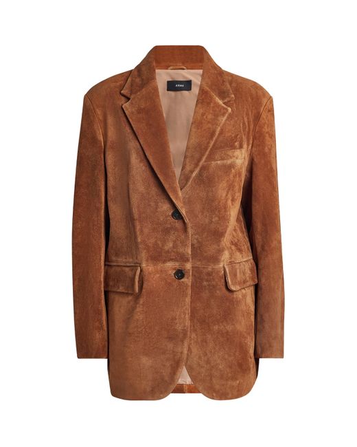 Arma Brown Suede Benny Blazer