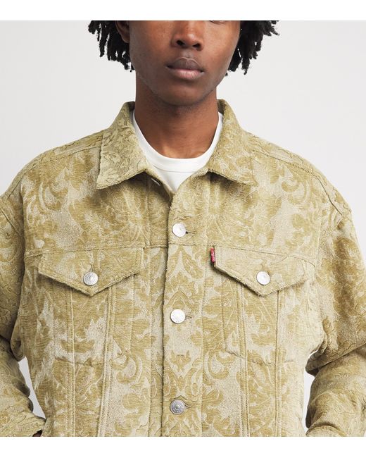 Junya Watanabe Green X Levi's Damask Jacket for men