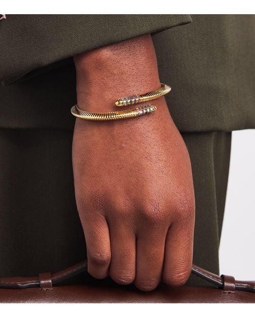 Emily P. Wheeler Metallic And Sapphire Tubogas Bracelet