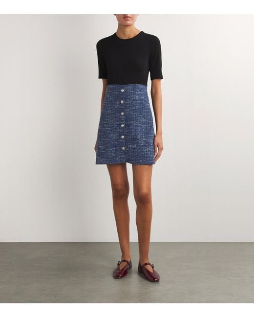 2 in 1 tweed dress hotsell
