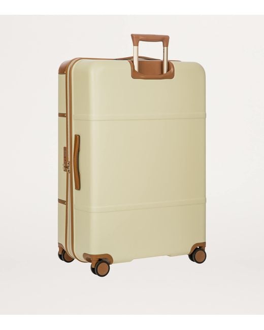 Bric's Natural Bellagio 3.0 Hardside Expandable 30 Large Checked Spinner