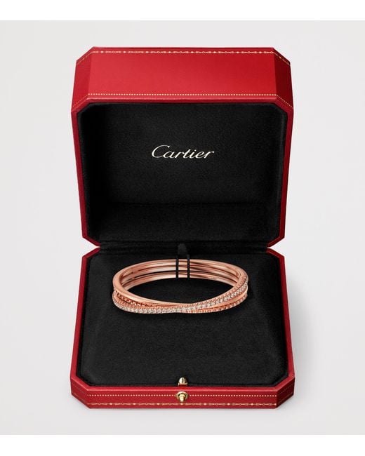 Cartier White And Diamond Étincelle De Bangle