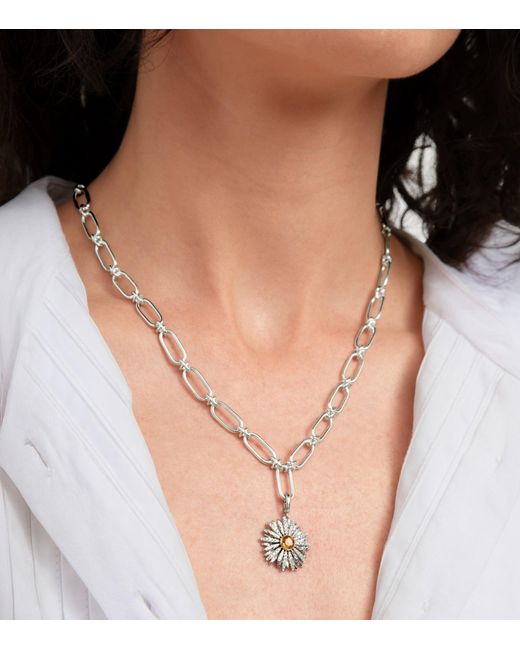 Annoushka White Citrine And Diamond Mythology Diamond Charm