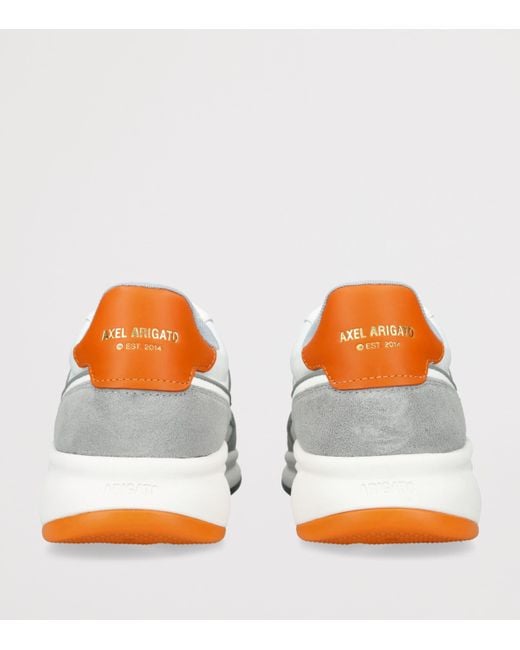 Axel Arigato White Suede Genesis Neo Runner Sneakers for men