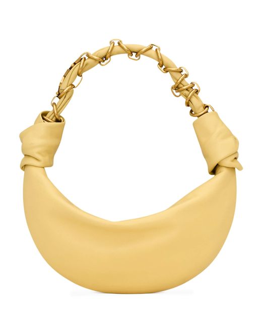 Saint Laurent Metallic Mini Amalia Shoulder Bag
