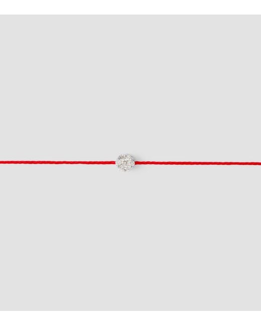 RedLine Red And Diamond Illusion Bracelet