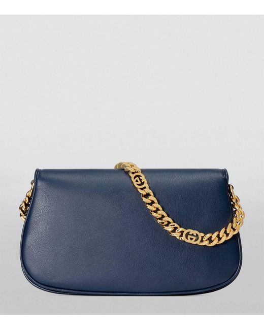 Gucci Blue Small Blondie Shoulder Bag