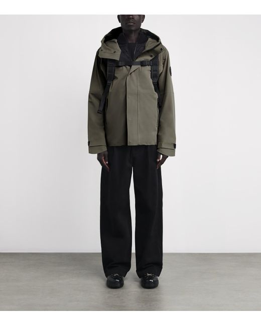 Canada Goose Green Waterproof Rupert Raincoat for men