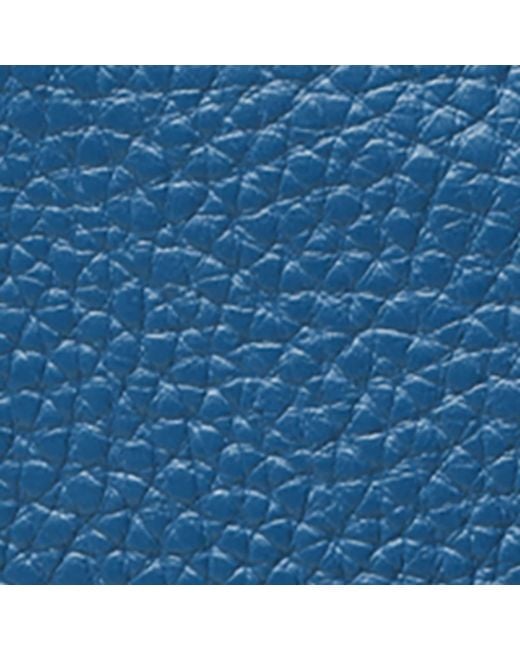 Aspinal Blue Leather A Camera Bag