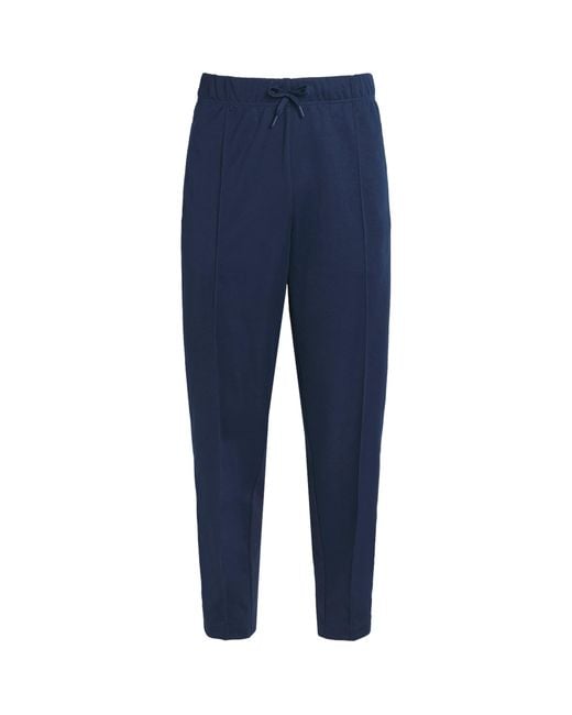 Fred Perry Blue Tramline Tape Sweatpants for men