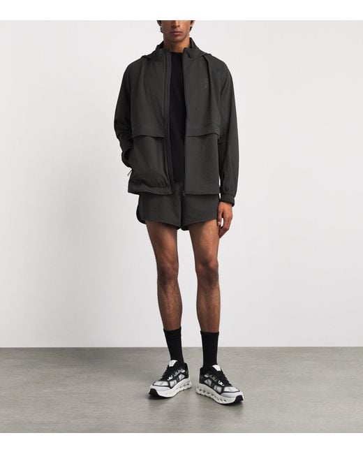 On Shoes Black Performance Volt Shorts for men