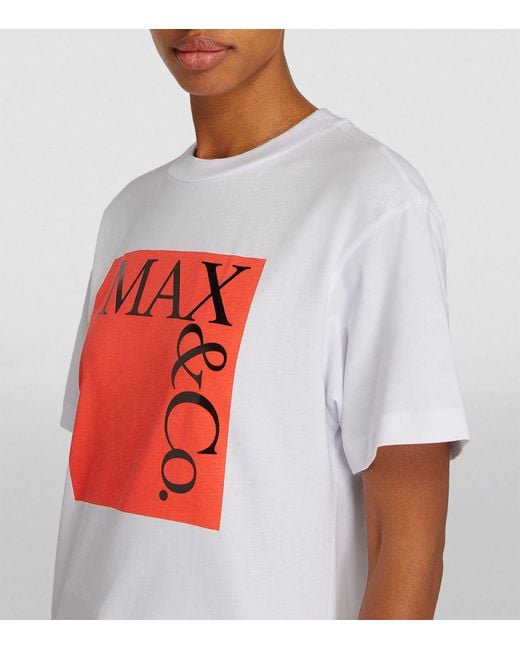 MAX&Co. White X Looney Tunes Patch T-shirt
