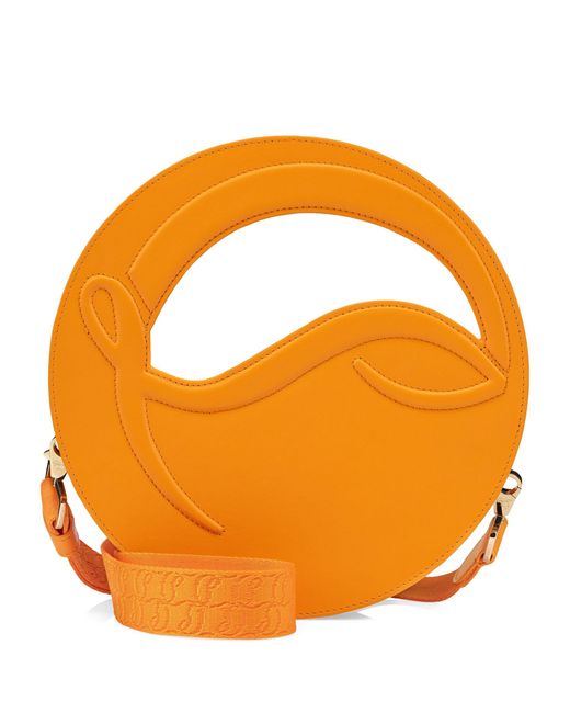 Christian Louboutin Orange Biloumoon Small Leather Top-handle Bag
