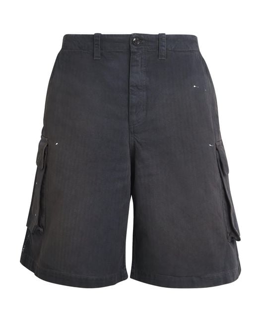 パンツ OUR LEGACY Cargo Half Shorts 21AW Our Legacy Cotton Mount Cargo Shorts in Gray for Men | Lyst