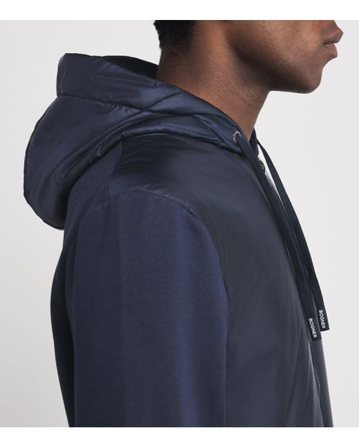 Bogner Blue Angus Hybrid Jacket for men