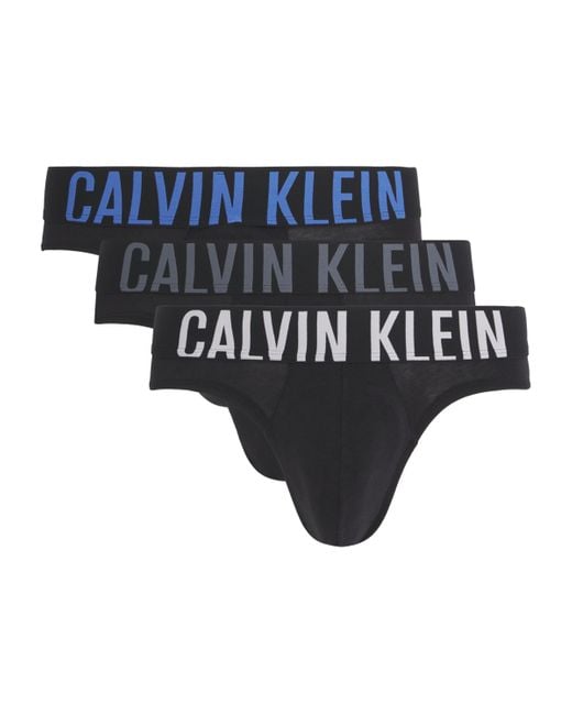 Calvin Klein Black Cotton Intense Power Briefs for men