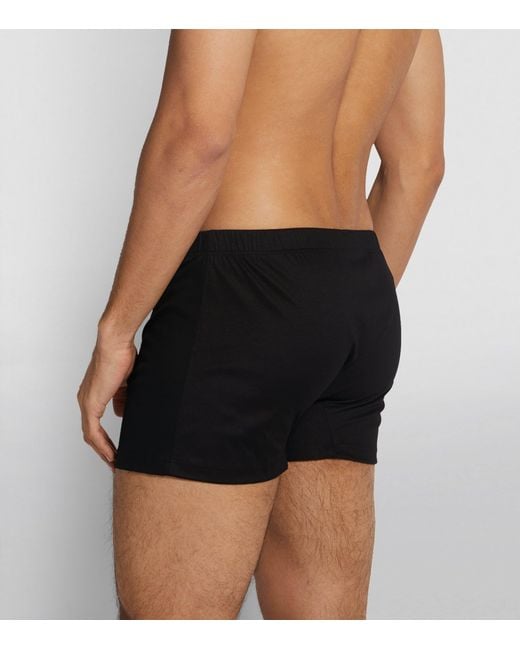 Zimmerli of Switzerland Black Sea Island Boxer Briefs for men